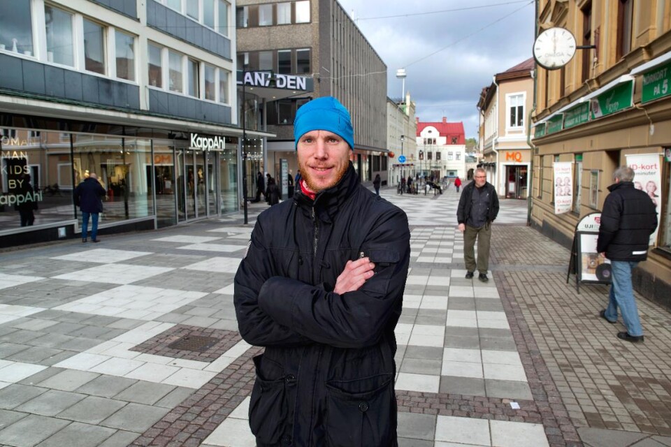 Carl Jörneklint är initiativtagare till att Eckern Triathlon återuppstår. Nu gläds han åt kommunen och näringslivet bidrar så att det är gratis att delta. Foto: Roger Carlsson