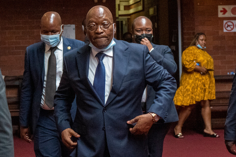 Sydafrikas president Jacob Zuma anklagar sin efterträdare för att ha köpt sin position som partiledare. Arkivbild.