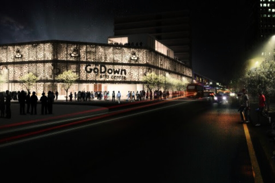 Byggnaden The new godown arts centre i Nairobi, ritad av White Arkitekter, prisades på en arkitekturfestival i Amsterdam. Pressbild.