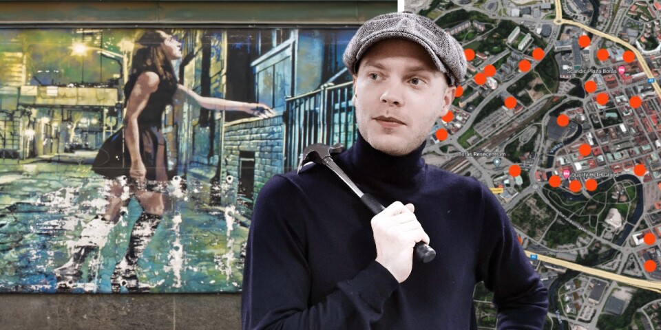 Oviss framtid för Borås muralmålningar – ”Ser illa ut”