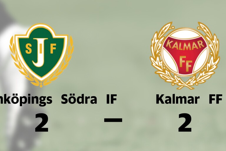 Oavgjort för Kalmar FF borta mot Jönköpings Södra IF