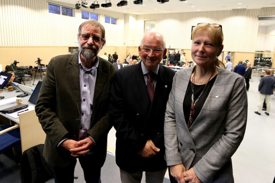 Bollebygds kommunfullmäktiges nyvalda presidium består av förste vice ordförande Otto Andreasson (S), ordförande Peter Hemlin (M) och andre vice ordförande Monika Svensson (SD).