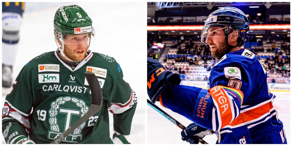 Ludvig Claesson och Amil Krupic fortsätter i Hockeyallsvenskan ett tag till.