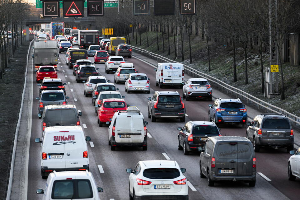 Nyregistreringarna minskade med 5 procent under 2022, enligt Trafikanalys. Arkivbild.