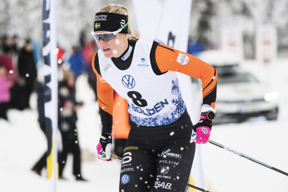 Maja Dahlqvist står över tävlingarna i Lillehammer. Arkivbild.