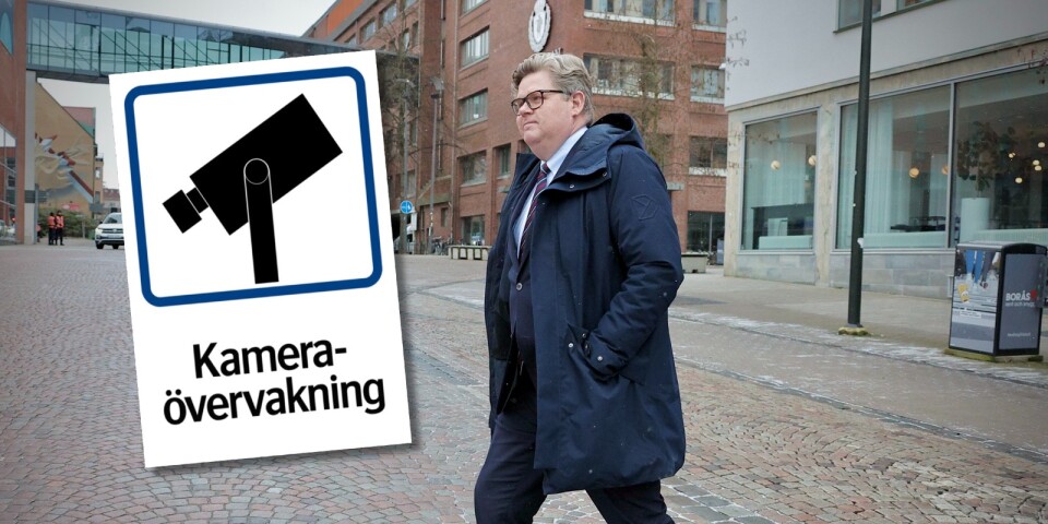 Justitieministern vill se mer kameraövervakning i Borås: ”Begås färre brott”