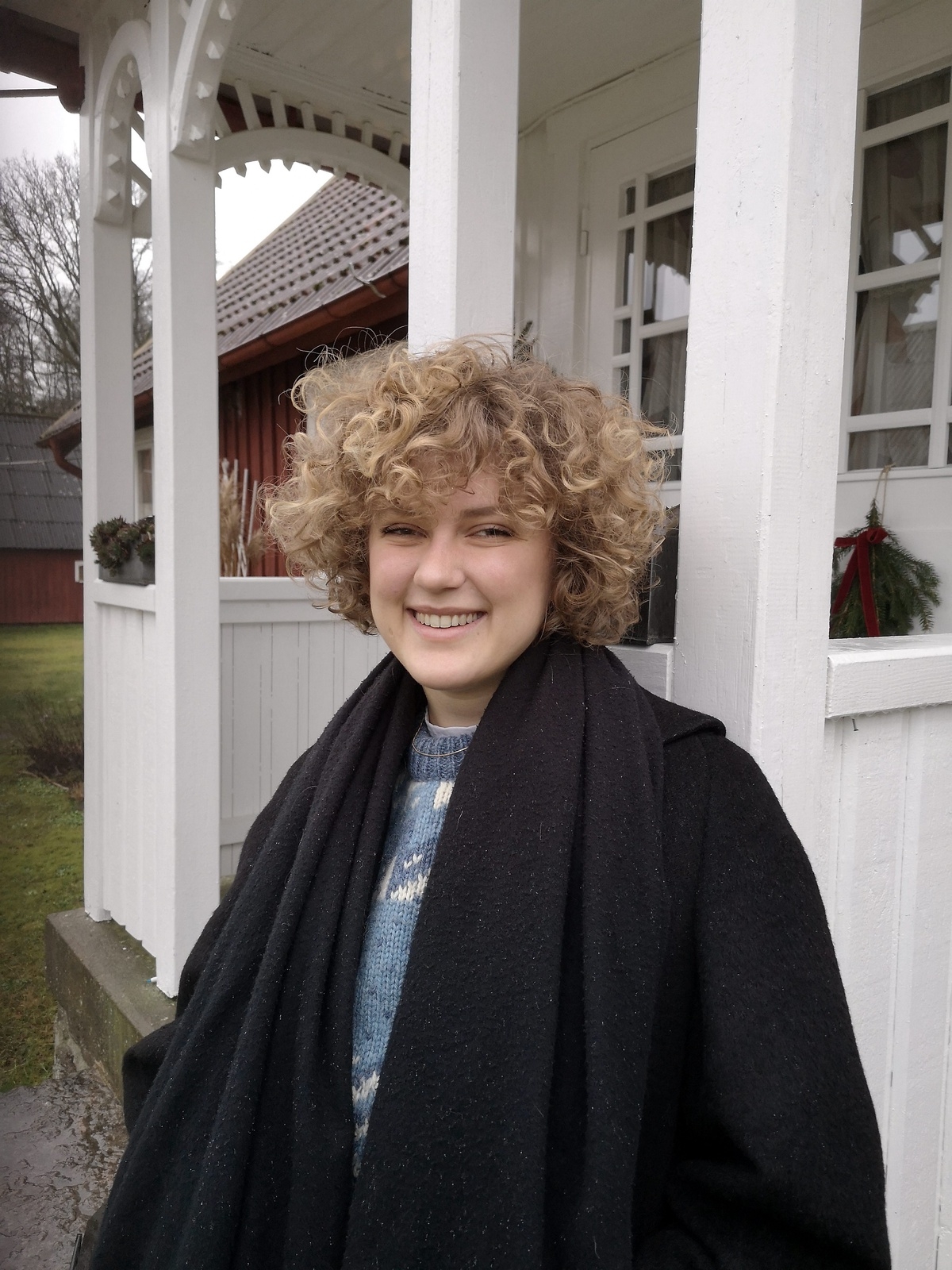 22-åriga Elin Gunnarsson lämnar Skåne för att jobba som volontär i den lilla staden Namur. 
Foto: Maja Ögren Andersson