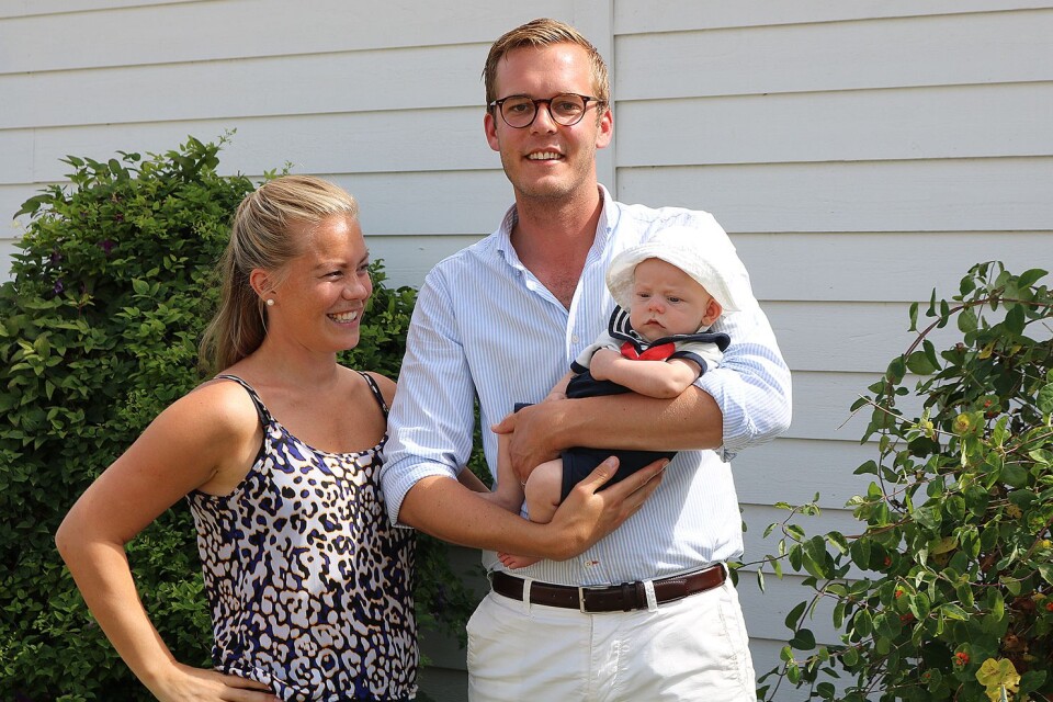 Eric och Hanna Dicksson flyttade till Färjestaden i november 2017. I april föddes Ingvar och gjorde familjen komplett. ”Barn måste få växa upp i trygga miljöer och med en stabil familj, det är där hela personligheten formas och ger förutsättningar för livet”.