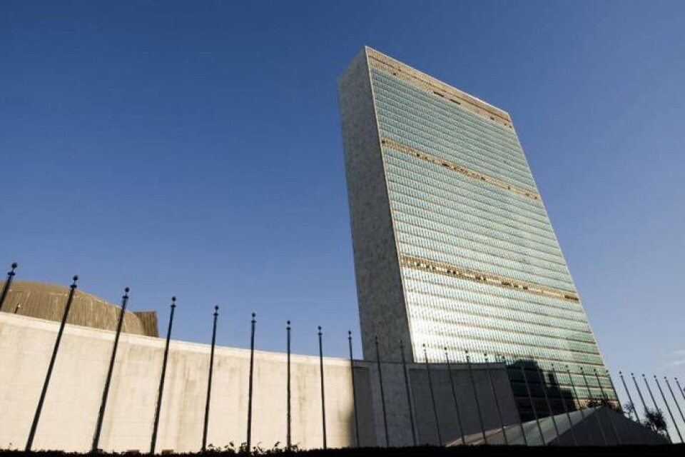 Det är en hektisk tid i FN-skrapan i New York.foto AP