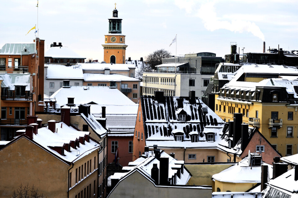 Populära kvarter på Södermalm i Stockholm. Arkivbild.