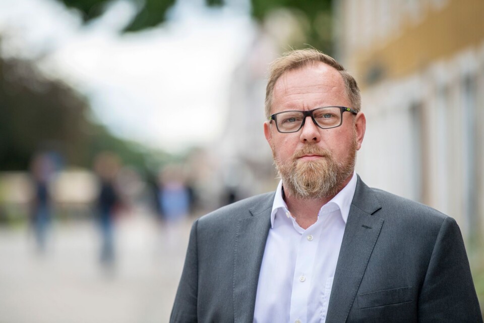 Näringslivschefen Fredrik Lindblad