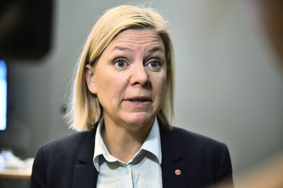 Finansminister Magdalena Andersson sätter igång välfärdskommissionen.