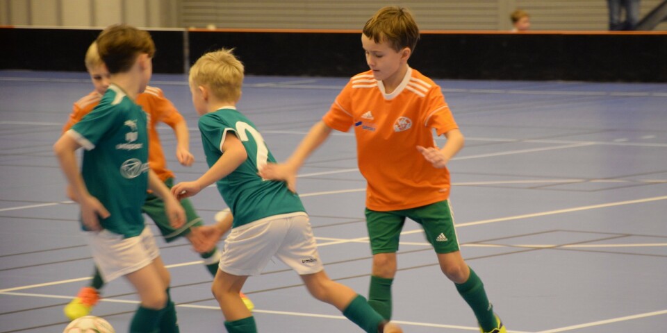 Hässleholms IF och Wä möttes i en fartfylld match i Qpoolen när det under tisdagen var spel i den yngsta klassen.