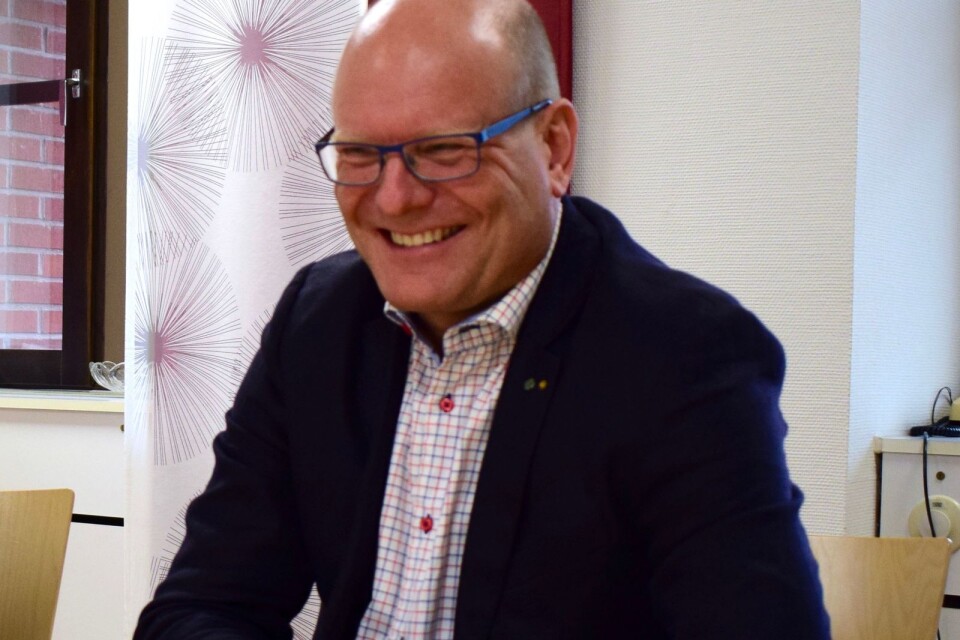Leif Sandberg, ny ordförande för Centerpartiet Skåne.