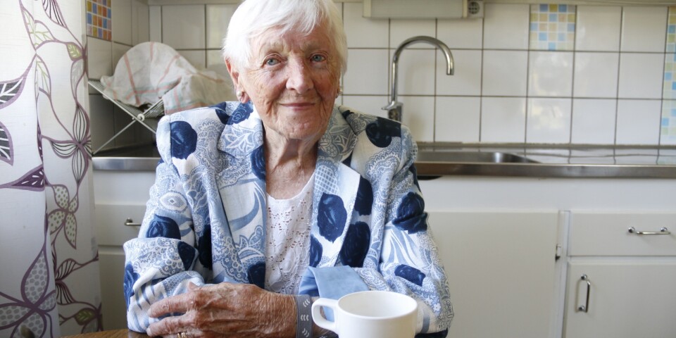 Lilly Gustafsson firade sin 100-årsdag i helgen.