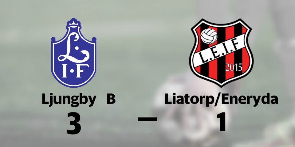 Ljungby B vann hemma mot Liatorp/Eneryda