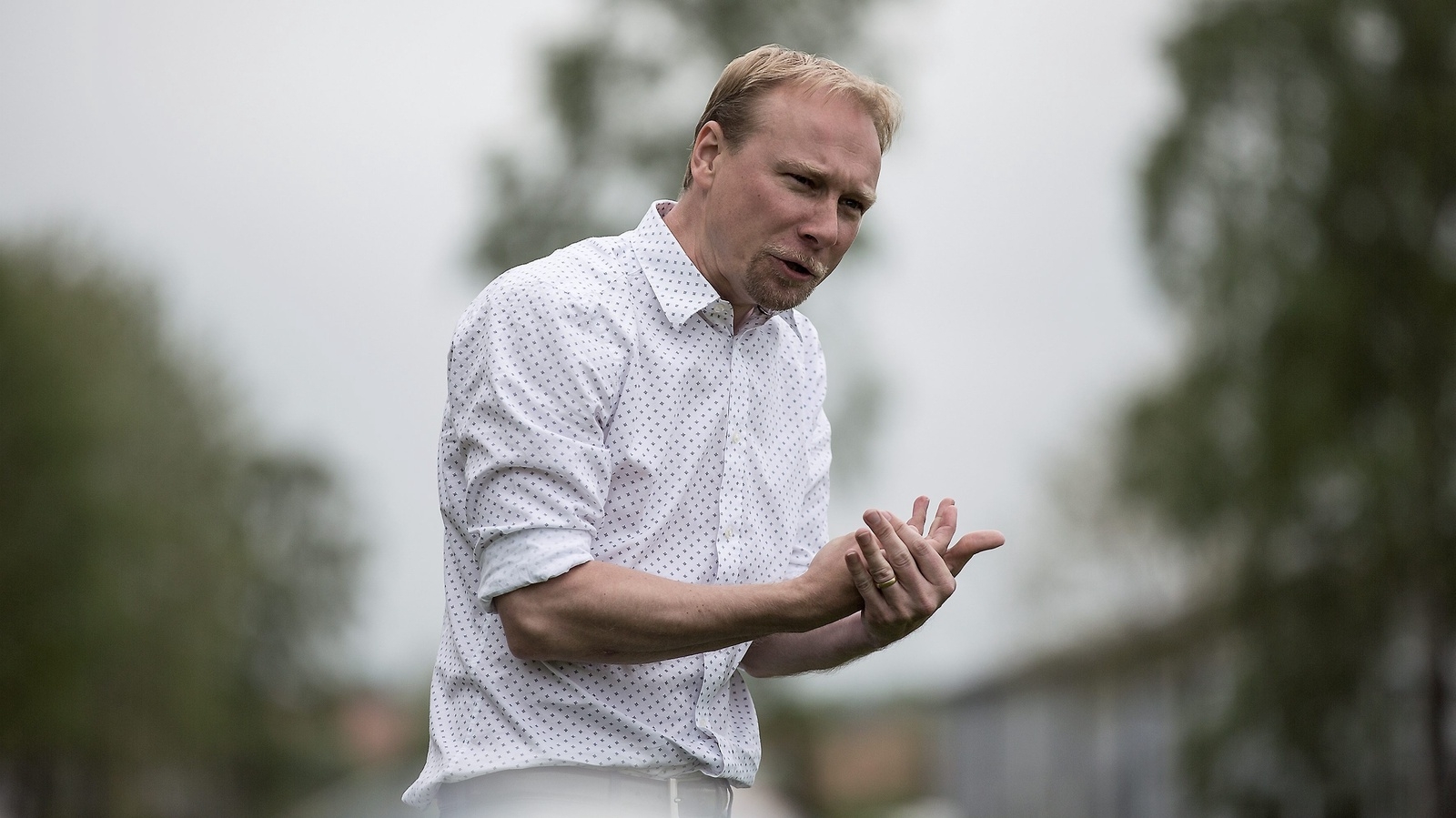 Förre IFK-tränaren Daniel Nilsson får lämna Ifö Bromölla. Foto: Stefan Sandström/arkiv