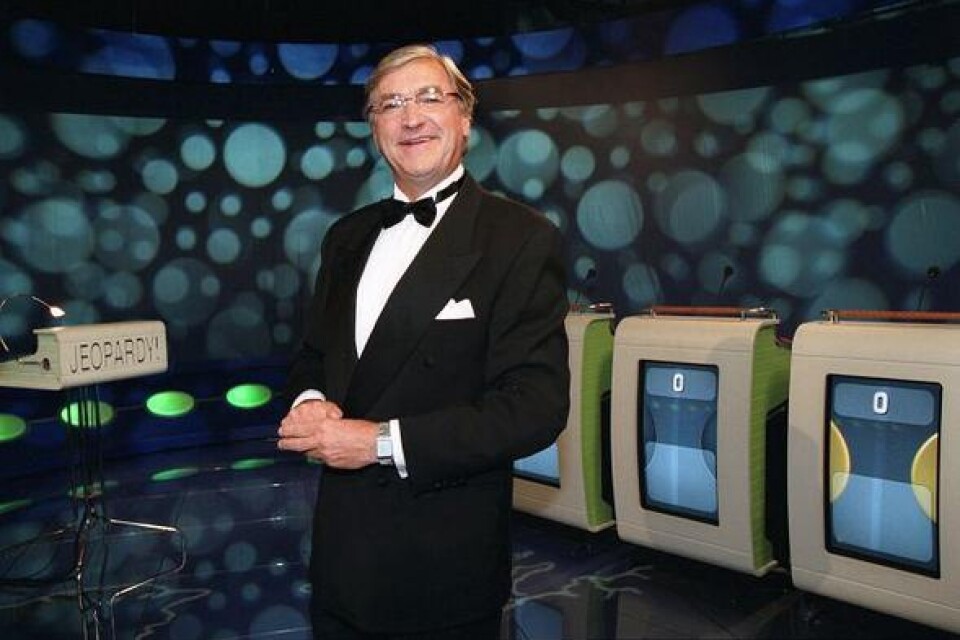 Magnus Härenstam lämnar Jeopardy för andra uppgifter inom TV4. Han efterträds av Adam Alsing.arkivbild: Pressens Bild