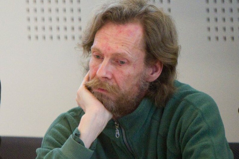 Ulf Borgström, fotograferad i Ystads tingsrätt där han dömdes för grov mordbrand 2011.
