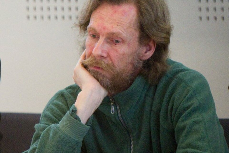 Ulf Borgström vid förhandlingen i Ystads tingsrätt i mars 2011.