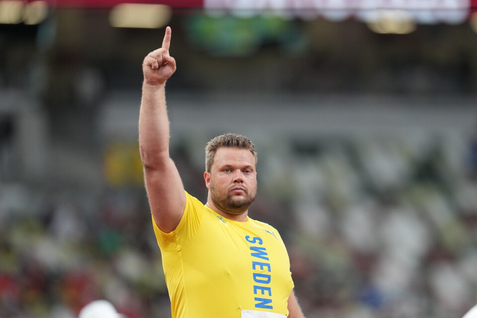 Daniel Ståhl tog OS-guld i diskus.