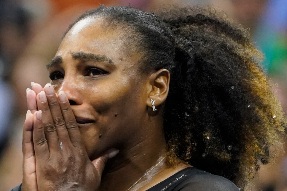 Serena Williams tackade sin familj.