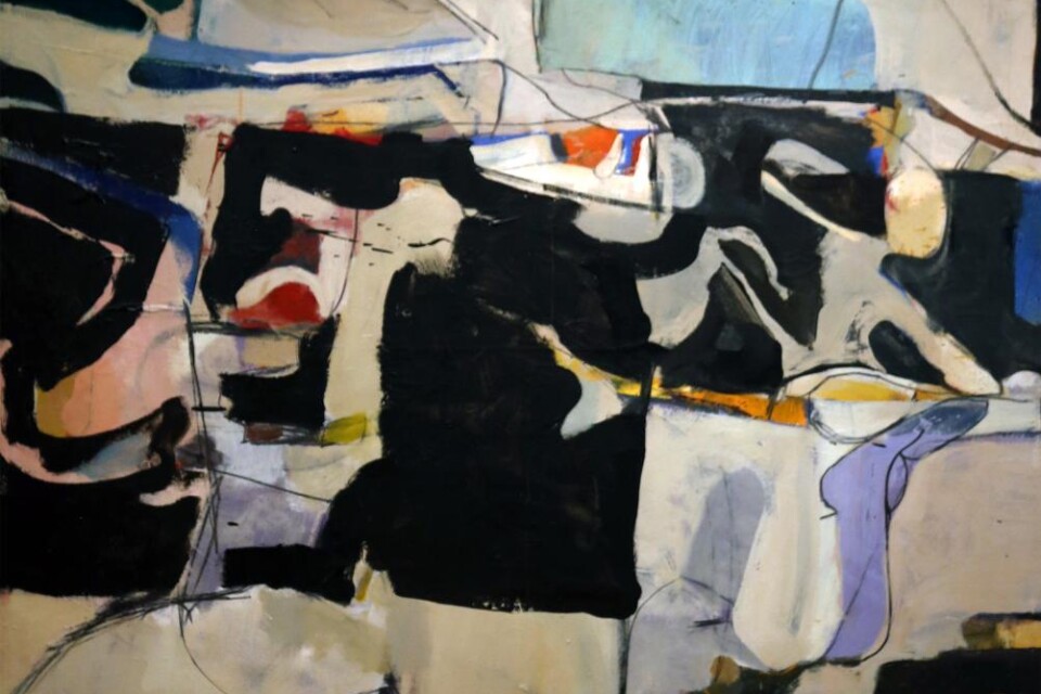 Richard Diebenkorns målningar förändrades när han flyttade och bytte landskap. Det syns på målningen Urbana #2 som skapades när han bodde i Iowa.