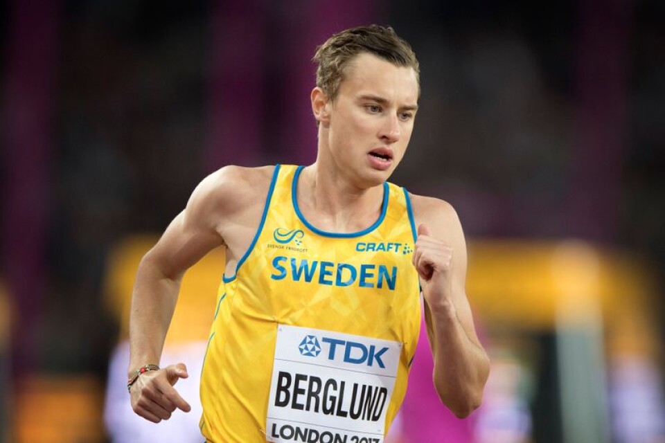 Jämshögskillen Kalle Berglund får chansen i inomhus-VM i Birmingham om två veckor.