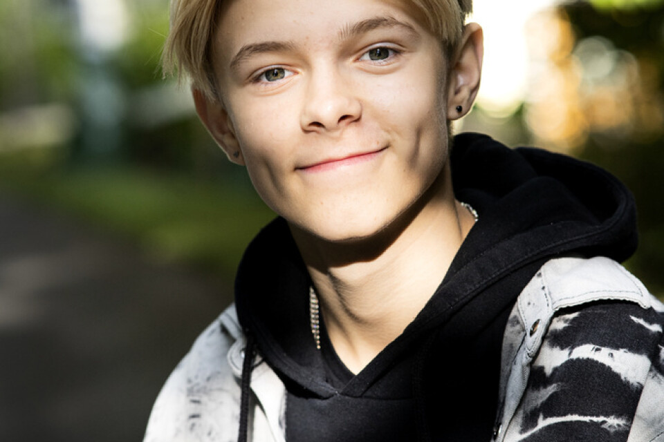 16-årige Theoz debuterar i SVT:s musiktävling. Han är deltävlingens yngsta artist. Arkivbild.