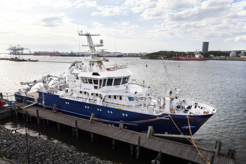 Det nya toppmoderna forskningsfartyget R/V Skagerak ligger äntligen vid kaj i Göteborg. Efter år av debacle vid det polska varvet har fartyget hämtats hem.