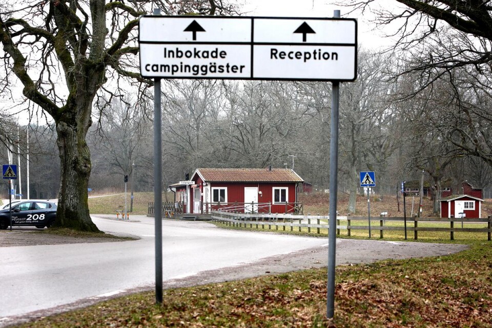 Stensö camping ligger inom gränsen på Kalmars riksintresse för kulturmiljö. Men kommunen har stora planer på att exploatera området. Foto: Mats Holmertz