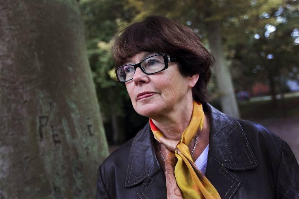 Astrid Flemberg-Alcalá, författare, bosatt i Ystad.
