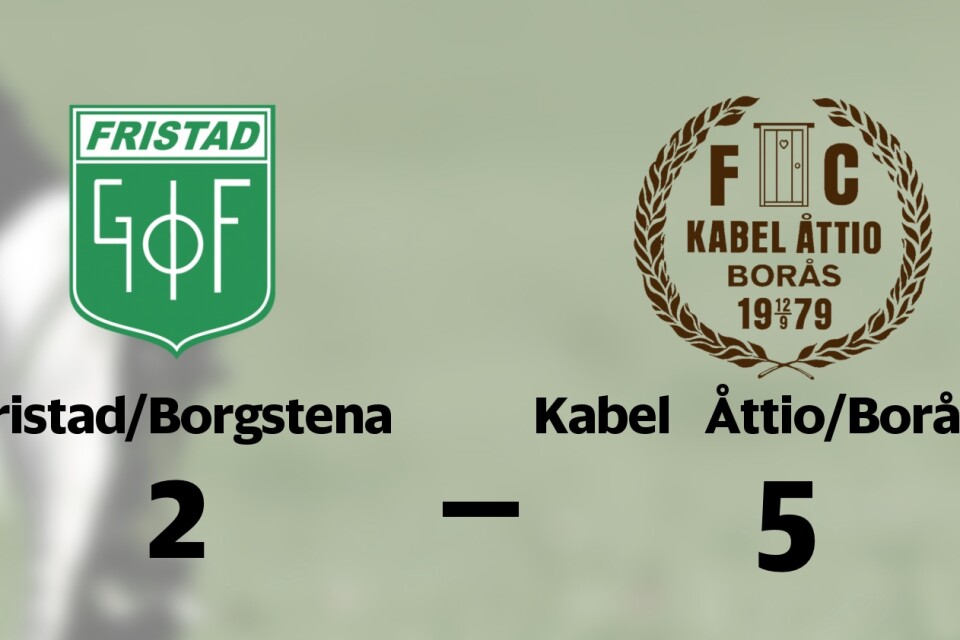 Äntligen seger för Kabel Åttio/Borås AIK mot Fristad/Borgstena
