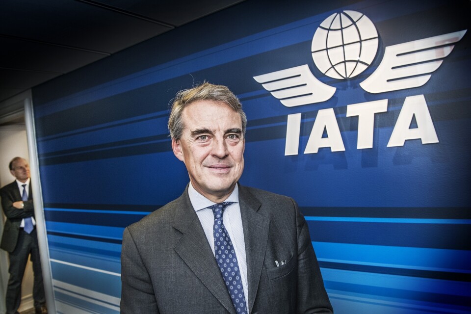 Flygbolagen befinner sig i en djupare kris än vad branschorganisationen IATA tidigare trodde, enligt IATA:s generalsekreterare Alexandre de Juniac. Arkivbild.