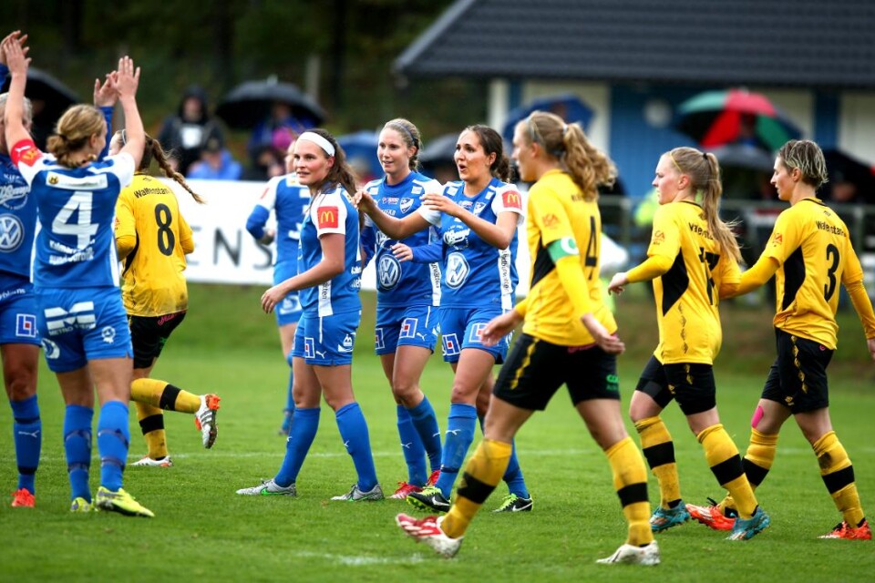 IFK Kalmar stod för flera imponerade insatser förra säsongen i elitettan och framför allt flera högdramatiska matcher. Nu är det klart att Sporten direktsänder från Gröndal även kommande säsong. Foto: Mats Holmertz