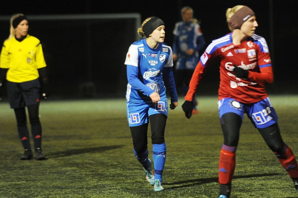 Fanny Nilsson blir kvar i IFK Kalmar de två kommande säsongerna.