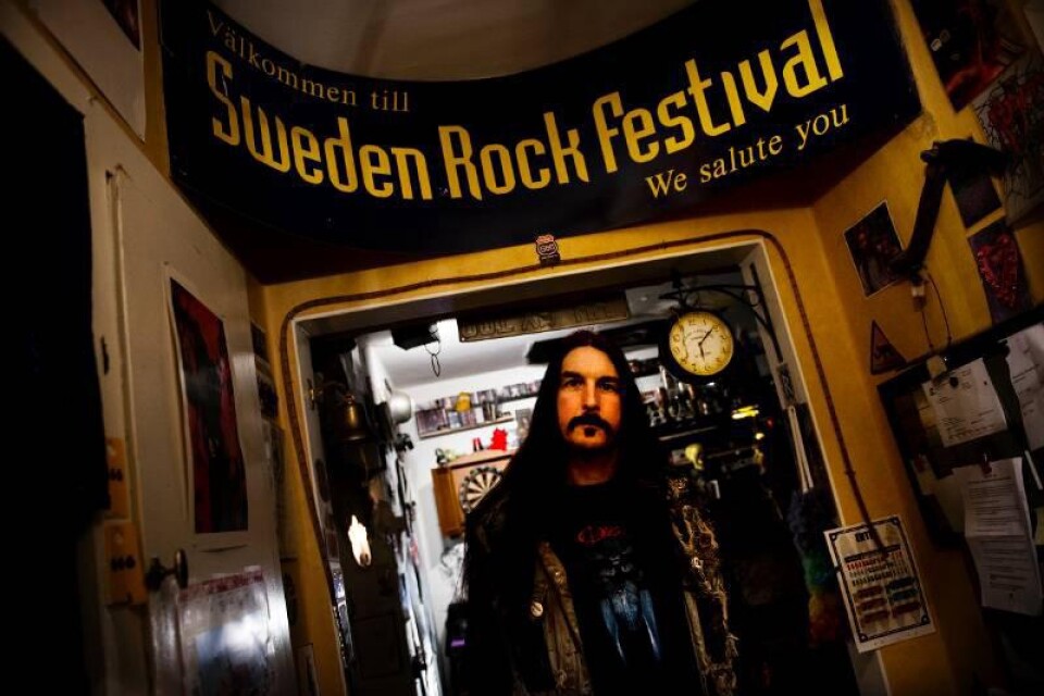 Musikälskare. Det årliga besöket på Sweden Rock-festivalen är obligatoriskt.