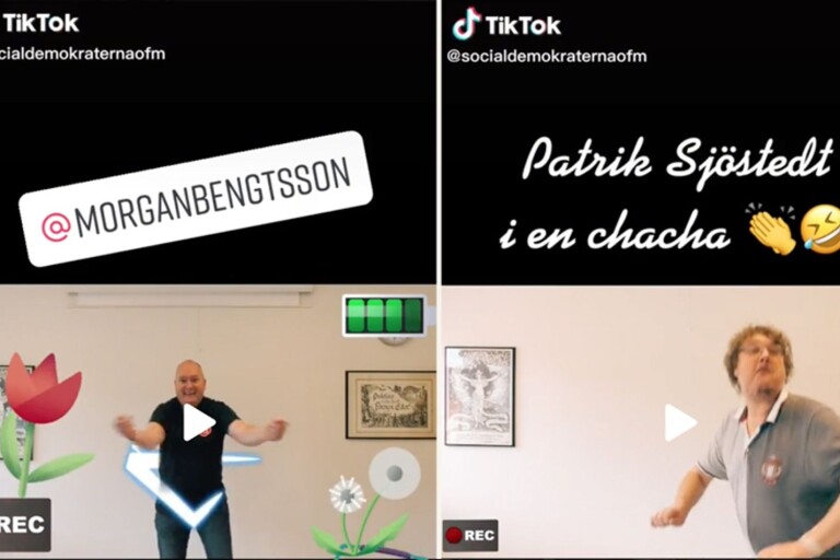 WEBB-KLIPP: Här dansar sossarna loss på TikTok!