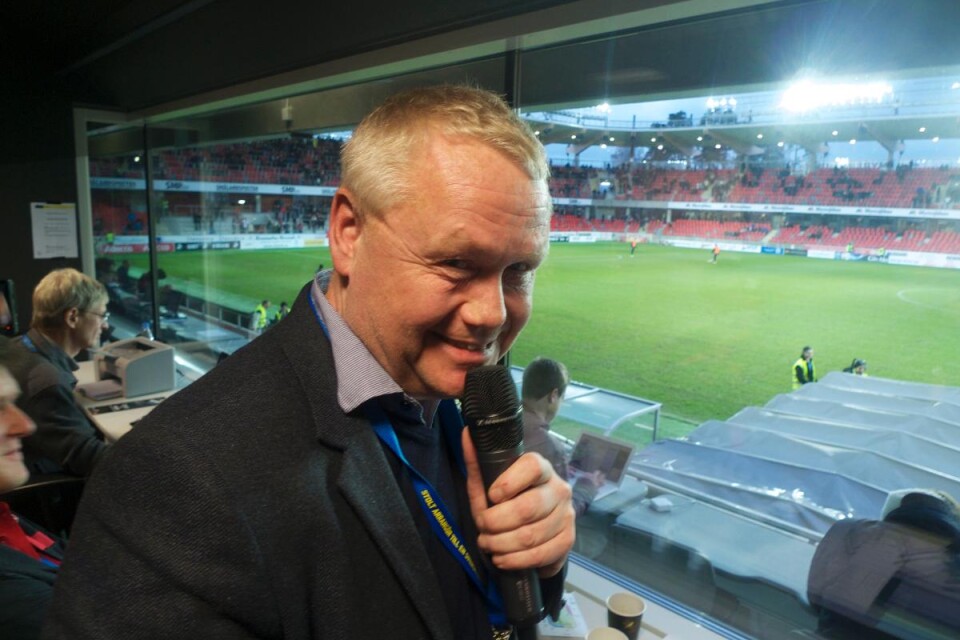 Martin Jonasson, ny ordförande i Östers IF. Foto: Sven Elofsson, Smålandsposten