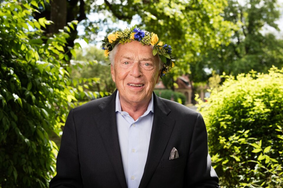 Den 76-årige industrimannen Lennart Bylock blir aldrig särskilt personlig i sitt sommarprat. Det är synd. Foto: Mattias Ahlm/Sveriges Radio