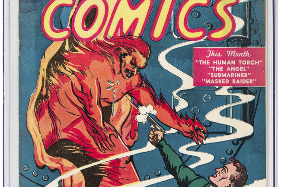 Första numret av Marvel Comics har ökat i värde.