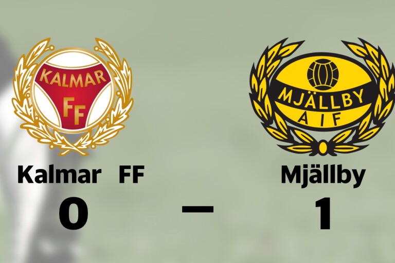Kalmar FF föll mot Mjällby på hemmaplan