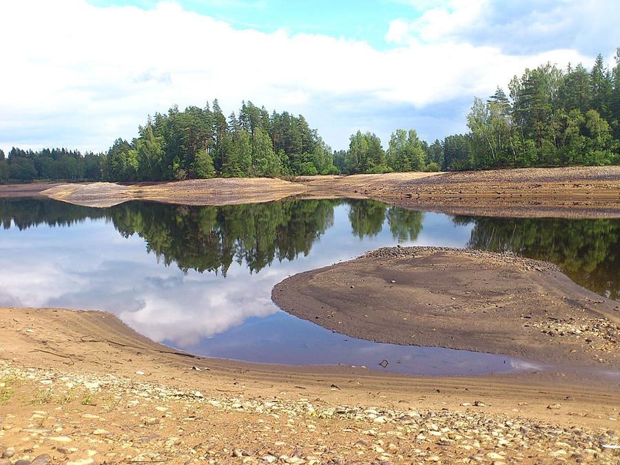 Storsjön i Viskafors. Foto Ingela Karlsson