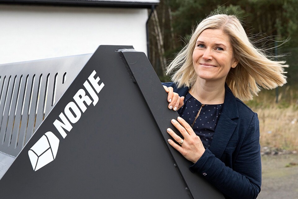 Jonna Hermansson är vd för Norje Smidesfabrik sedan 2013.
