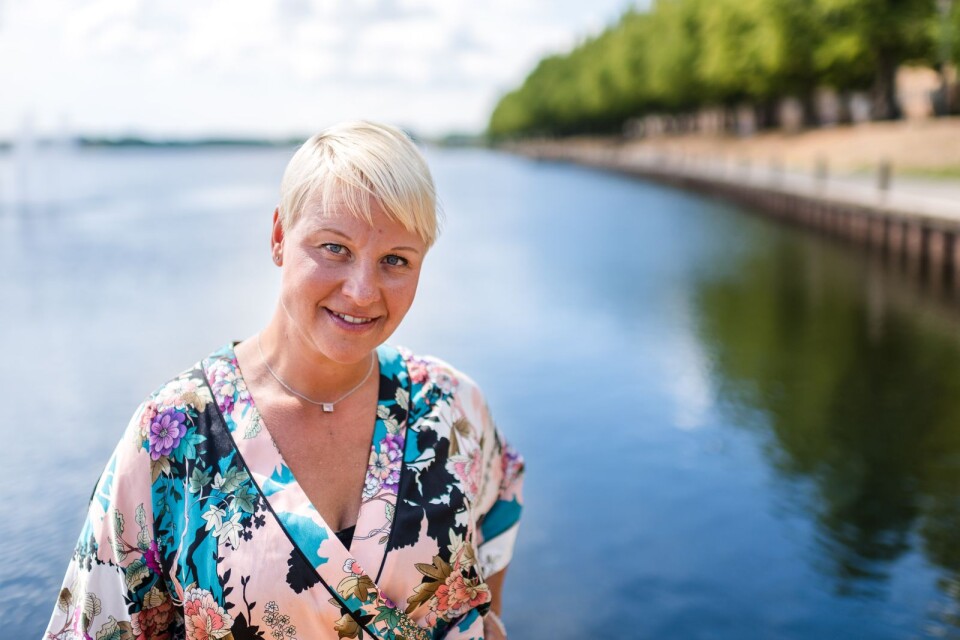Anna Tenje (M), kommunstyrelsens ordförande i Växjö.