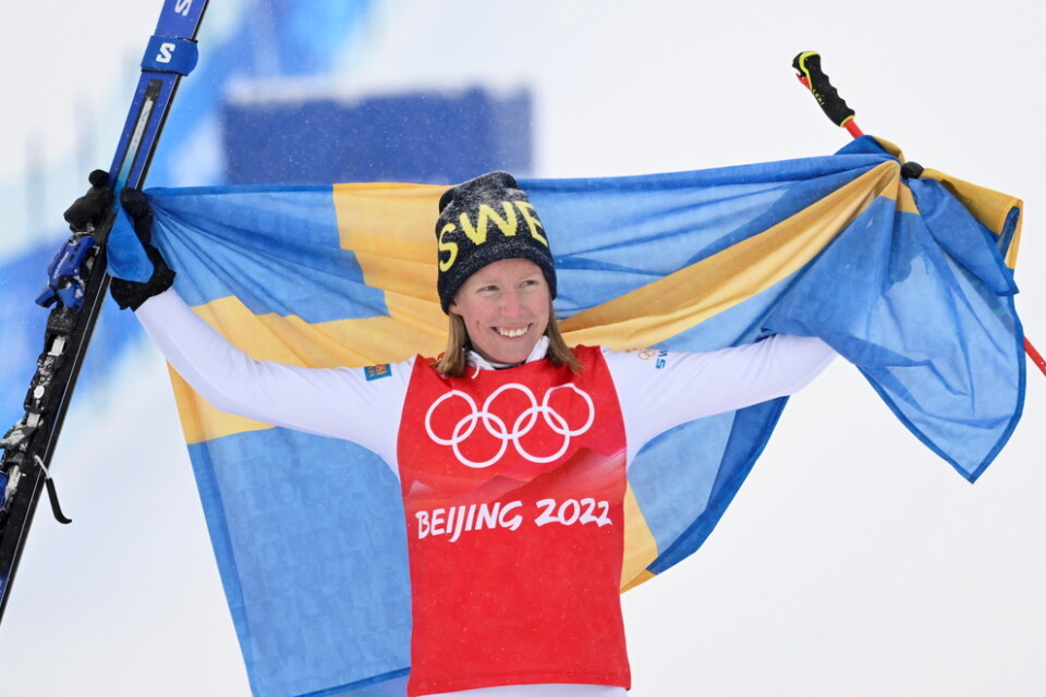 Sandra Näslund har vunnit mest av alla i världscupen. Arkivbild.