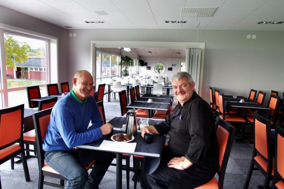 Jan-Olof Colleen och Jens Holmström har lätt att le. Satsningarna med Tingsryds camping och Mårdslycke krog har blivit lönsamma projekt.