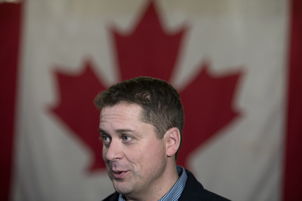 Den kanadensiske oppositionsledaren Andrew Scheer ifrågasätts för att han har dubbla medborgarskap.