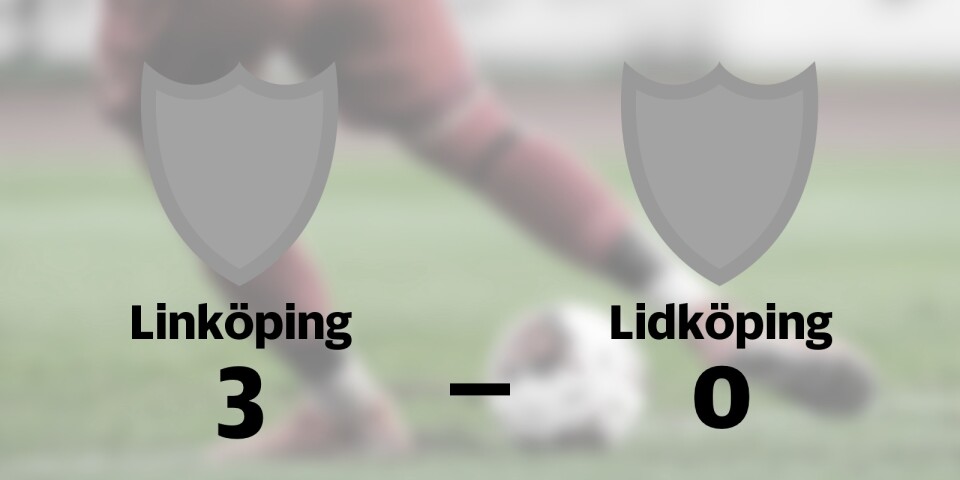 Linköping äntligen segrare igen efter vinst mot Lidköping