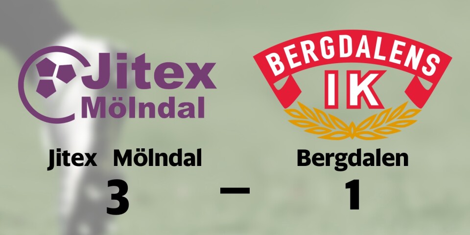 Tuff match slutade med seger för Jitex Mölndal mot Bergdalen